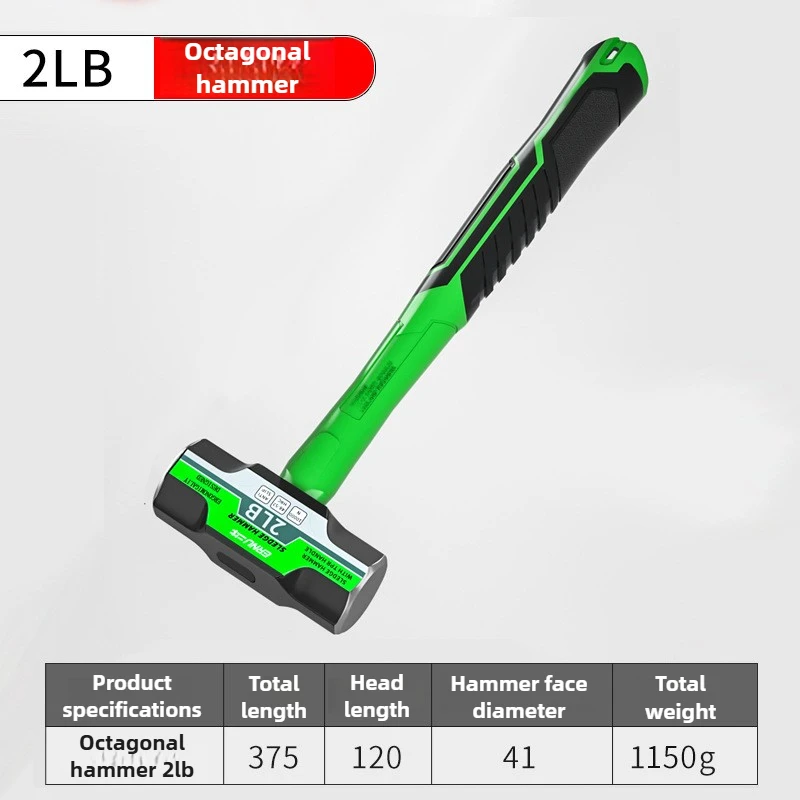 2LB-12LB Sledge Hammer Heavy Duty Octagonal Hammer - Image 11