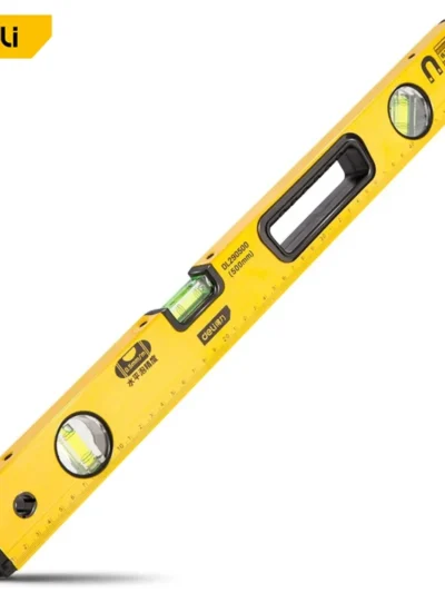 Deli High Precision Spirit Level Magnetic High Bearing Ruler Lever Bubbles Rustproof Horizontal Ruler