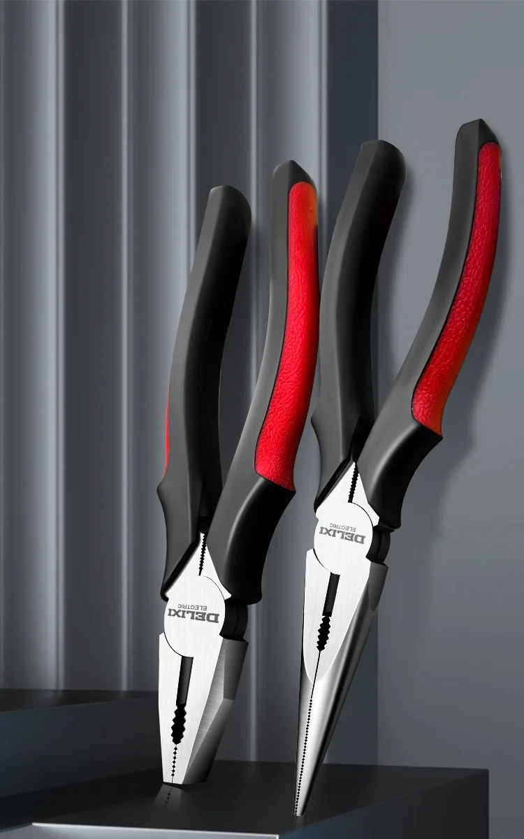 DELIXI ELECTRIC Wire Pliers,Sharp Large Opening Diagonal Pliers Needle Nose Pliers,for Cutting,Twisting and Clamping MetalWires - Image 12