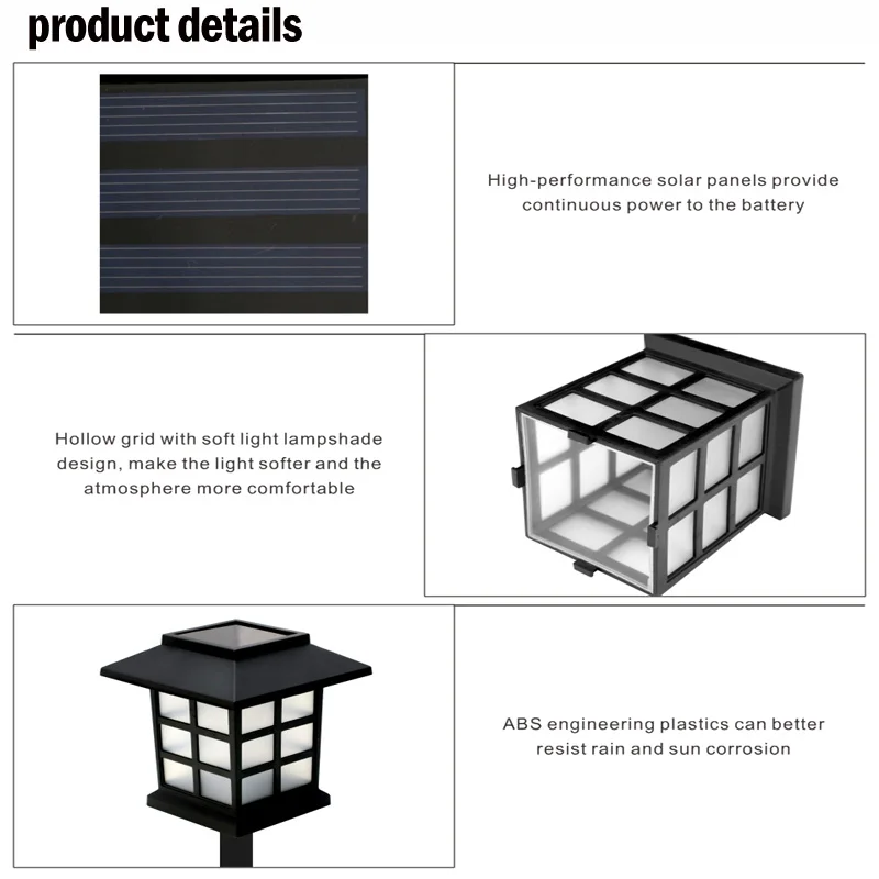 8 Pack Solar Pathway Garden Lights Outdoor Waterproof Landscape for Yard Patio Walkway Driveway Decor Solar Lawn Lamp Lighting - Image 19