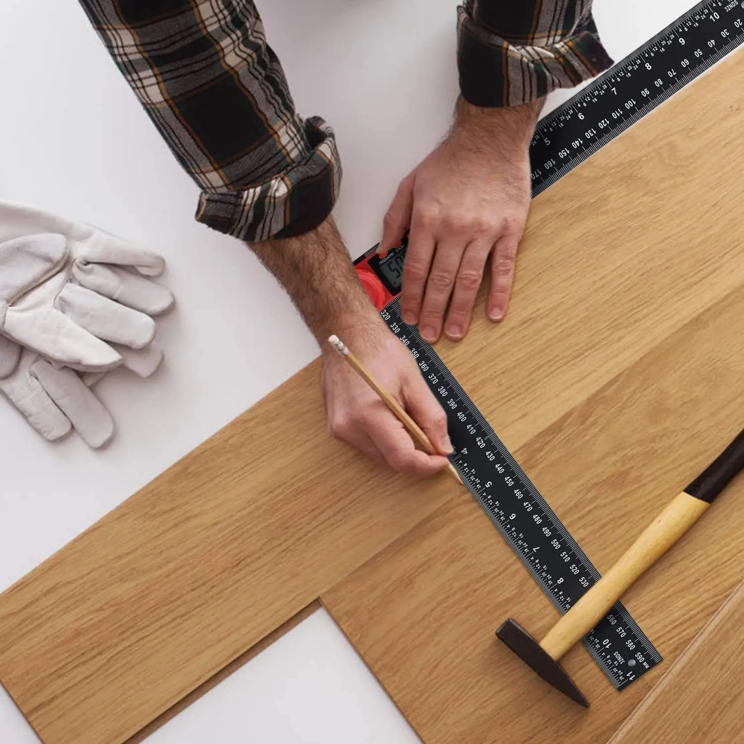 Protractors Digital Display Angle Level Ruler Goniometer Angle Finder Inclinometer75 90 Degree Measuring Gauging - Image 12