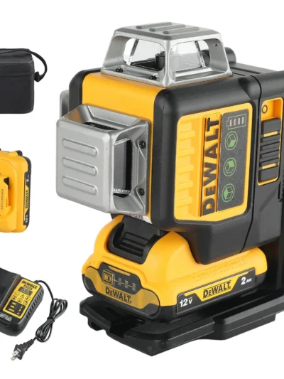 2025 NEW Dewalt DW089LG 3 Sides*360 Degree Vertical 12V Lithium Battery 12 Lines Laser Level 360 Horizontal Green Meter Outdoor