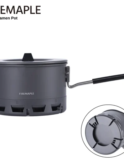 Fire-Maple Petrel Ramen Pot Ultralight Heat Exchanger Lightweight Portable Pot