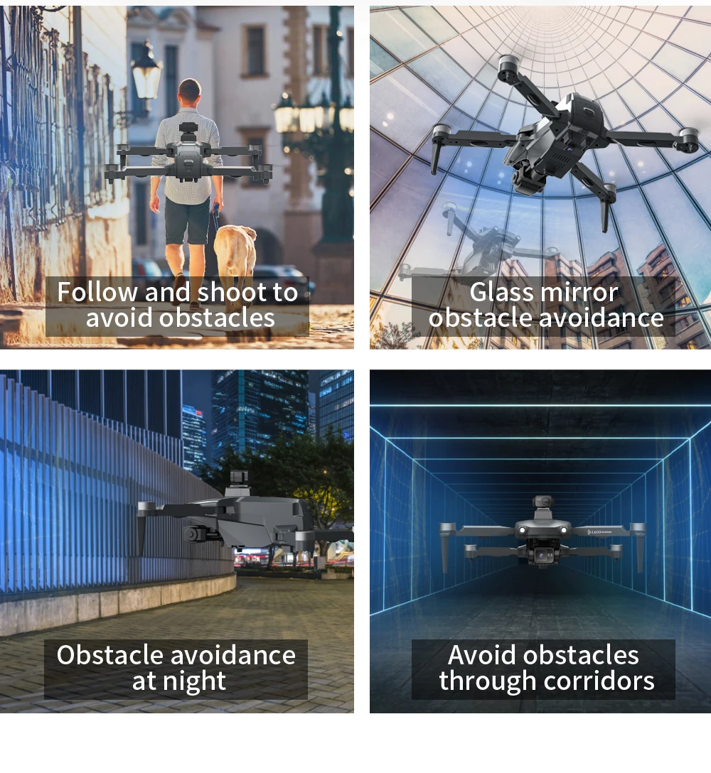 L600 PRO MAX GPS Drone Professional 4K 3-Axis PTZ HD Dual Camera Obstacle Avoidance Brushless Motor 5G WIFI RC Quadcopter Toys - Image 14