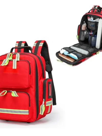 First Aid Kits Emergency Rescue Backpacks Large Capacity Sorted Storage Outdoor Camping Survival Kits Medical Kits