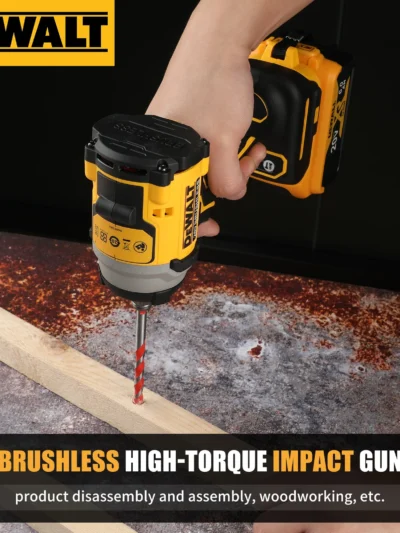 Dewalt DCF850 Rechargeable Cordless 20V Cordless Impact Wrench, Lithium Electric Battery, Power Tools, Original Large Torque