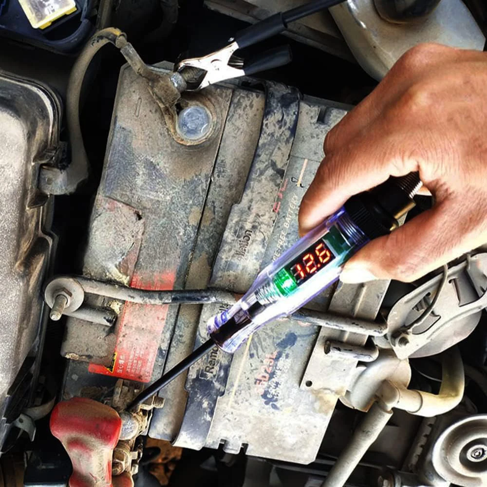 Car Truck Voltage Circuit Tester Auto 6V 24V Tools Car Diagnostic Probe Test Pen Light Bulb Electric Measuring Pen Tools - Image 16