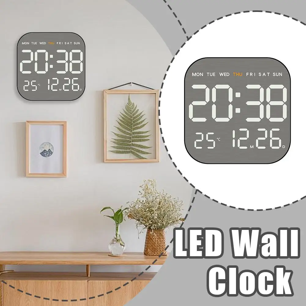 Mirror Brushed Finish Wall Clock Premium Feel Silent Wall Clock - Image 3
