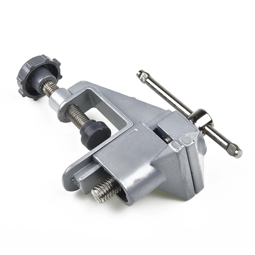 Mini Table Bench Vise Home Aluminum Work Clamp Craft Repair Tool - Image 11