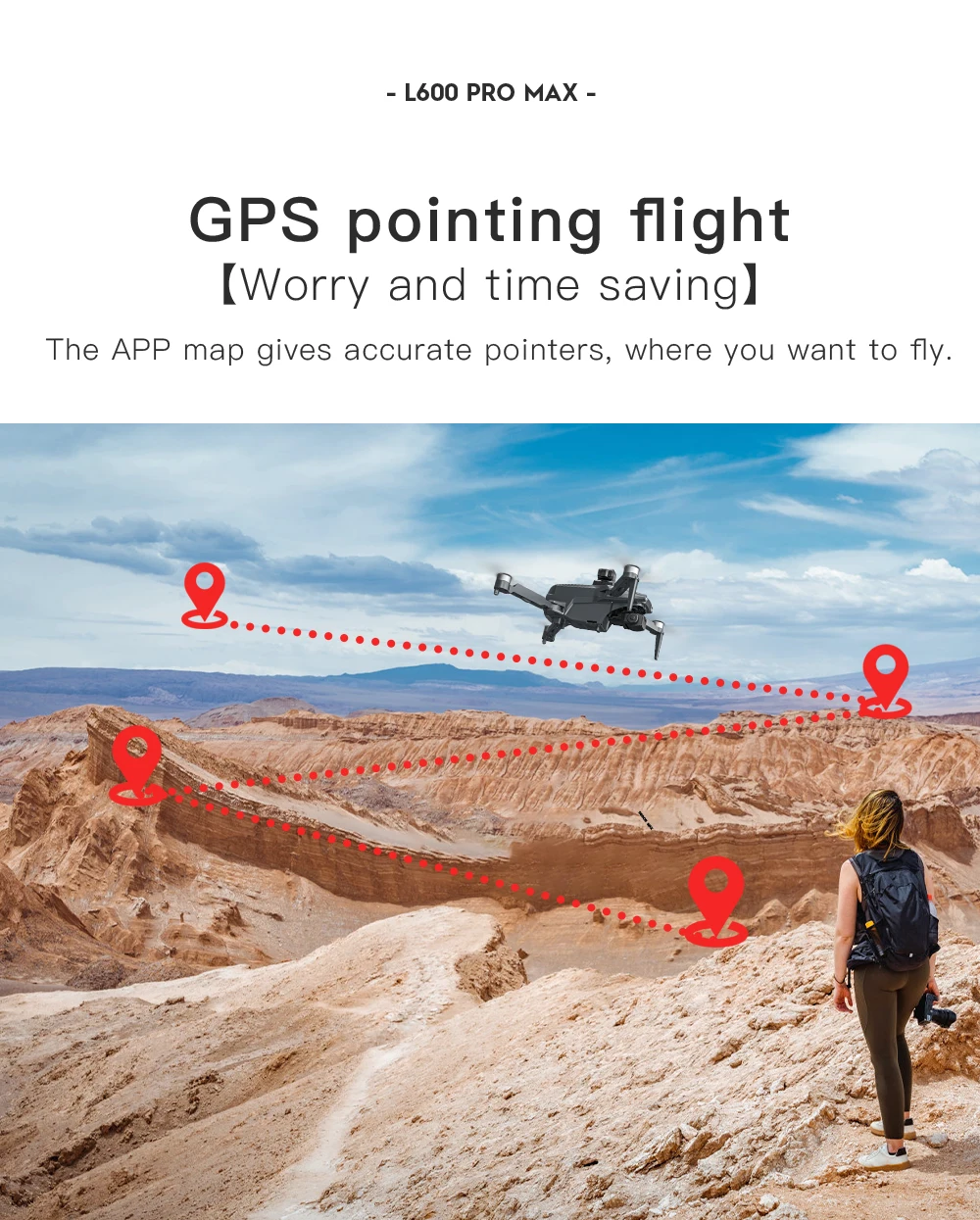L600 PRO MAX GPS Drone Professional 4K 3-Axis PTZ HD Dual Camera Obstacle Avoidance Brushless Motor 5G WIFI RC Quadcopter Toys - Image 30