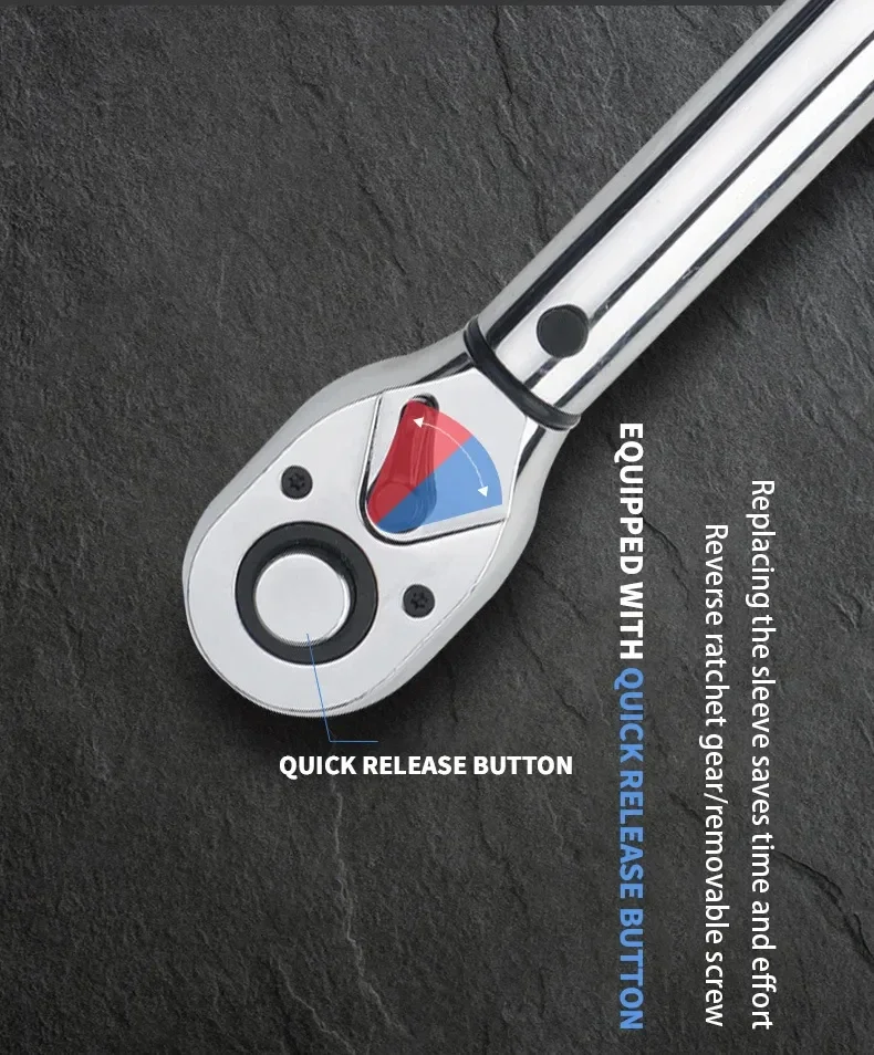 5-60N.m Torque Wrench 3/8 Inch Square Drive Torques Key ±3% High Precision Torque Wrench - Image 15