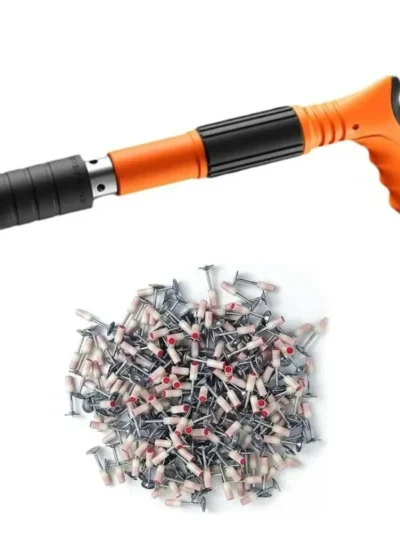 Mini Steel Nail Gun Manual Rivet Gun Concrete Wall Ceiling Wall Anchor Wire Slotting Device Home Wall Fastener Rivet Tools