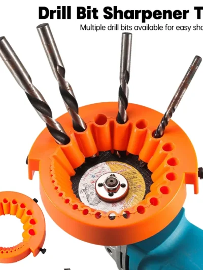 1/2/3PCS Multipurpose Drill Bit Grinding Sharpener Polishing Grinding Tool 118 Degree Angle Grinder Handheld Drill Sharpener
