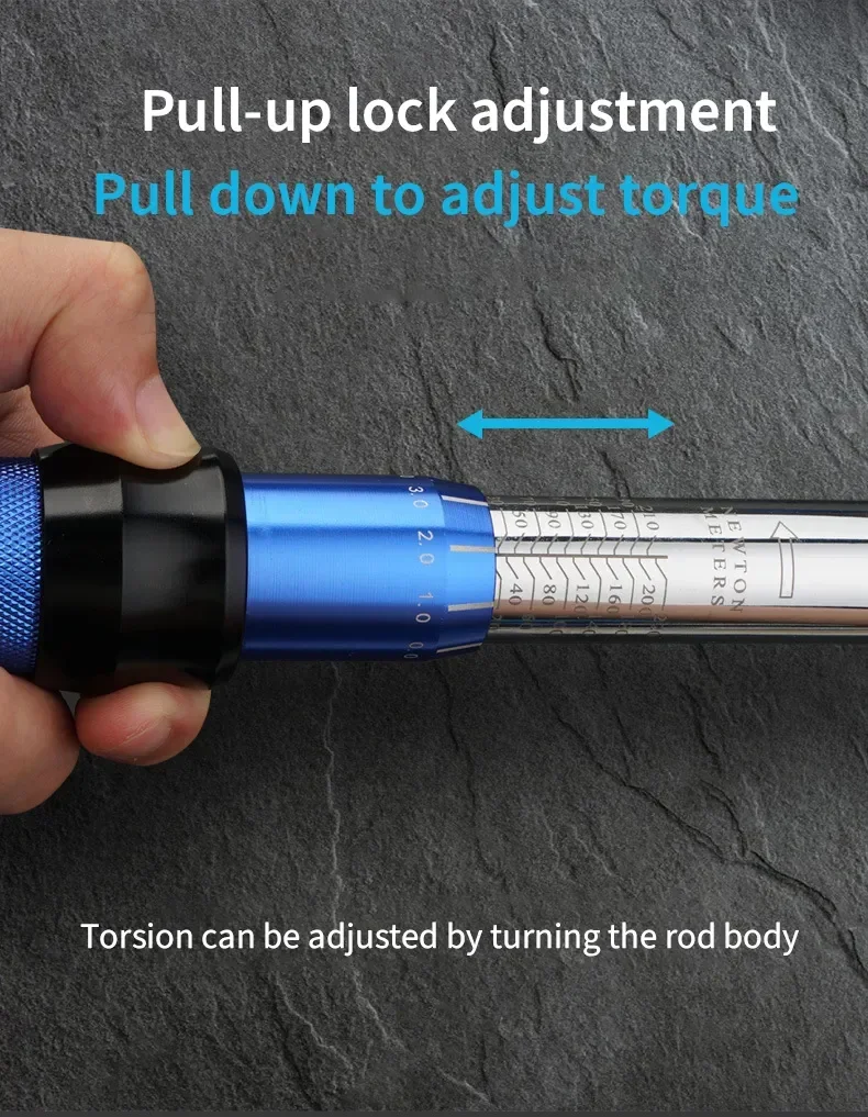 5-60N.m Torque Wrench 3/8 Inch Square Drive Torques Key ±3% High Precision Torque Wrench - Image 11