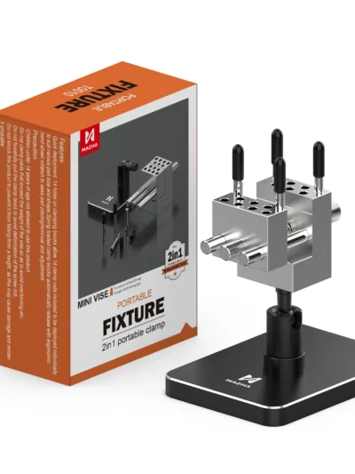MAZHA T0010 2 in 1 Mini Portable Table Vise Compact Adjustable Clamp for Modeling Hobby DIY Precision Tool Accessories