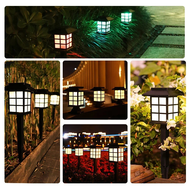 8 Pack Solar Pathway Garden Lights Outdoor Waterproof Landscape for Yard Patio Walkway Driveway Decor Solar Lawn Lamp Lighting - Image 6