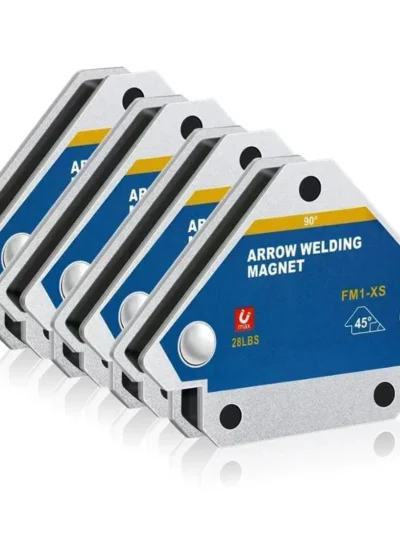 4pcs Magnetic Welding Fixer 45° 90° 135° Multi-angle Magnet Weld Positioner Ferrite Auxiliary Locator Tools