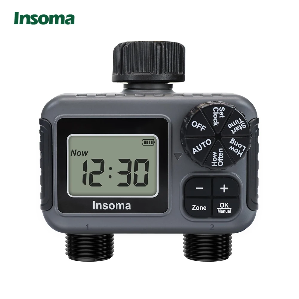 Insoma Automatic Water Timer Intelligent Irrigation Watering System Sprinkler Timer Garden Programer - Image 12