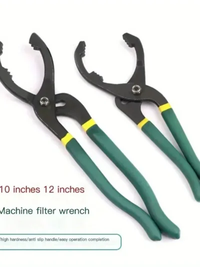 10"12" Oil Filter Pliers Clamp Type Wrench Adjustable Hand Tools Oil Filter Remove