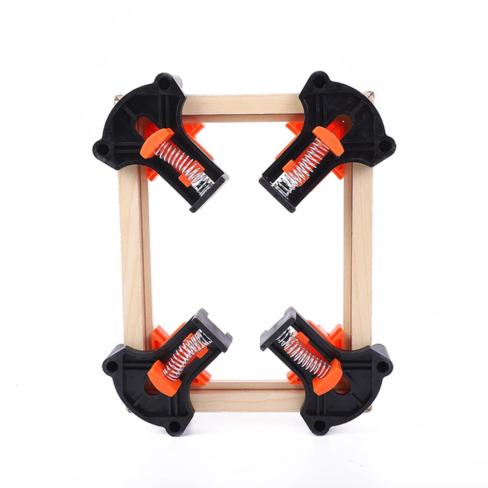 1pc 90 Degree Right Angle Clamp Fixing Clips Corner Woodworking Positioning Tool - Image 3