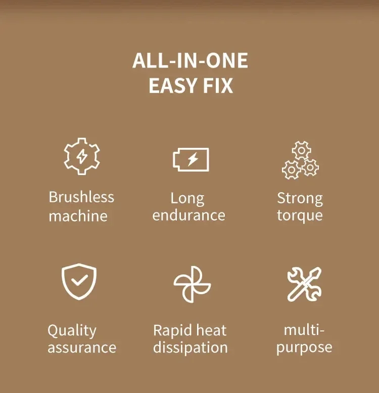 Makita DTW700 18V Brushless Electric Wrench Cordless Drill Screwdriver Free Delivery Large Torque Power Tools Torque Wrench - Image 10