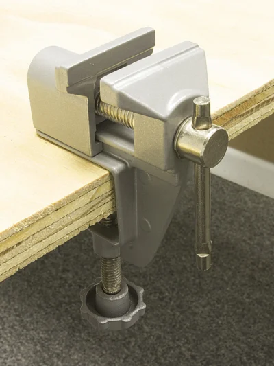 Mini Table Bench Vise Home Aluminum Work Clamp Craft Repair Tool