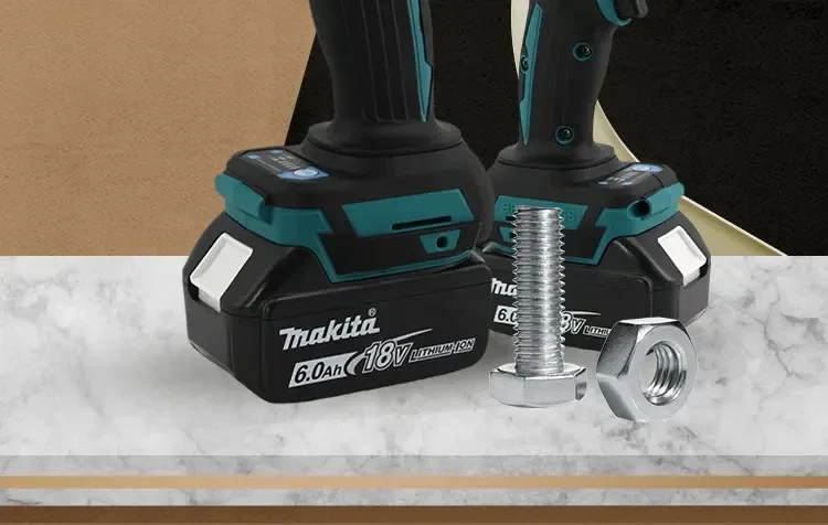 Makita DTW700 18V Brushless Electric Wrench Cordless Drill Screwdriver Free Delivery Large Torque Power Tools Torque Wrench - Image 9