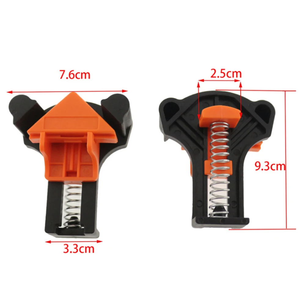 1pc 90 Degree Right Angle Clamp Fixing Clips Corner Woodworking Positioning Tool - Image 5