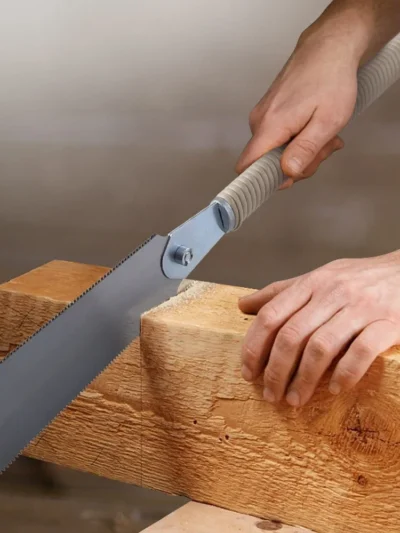Japanese SK5 Hand Saw with Flexible Blade and Wood Handle for Dovetail