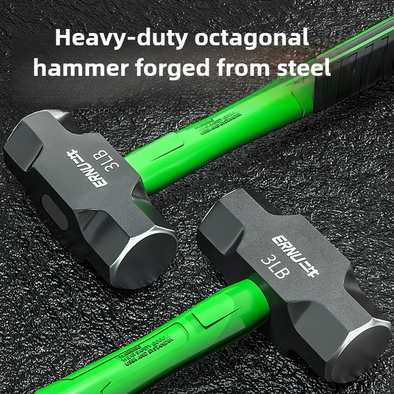 2LB-12LB Sledge Hammer Heavy Duty Octagonal Hammer - Image 2