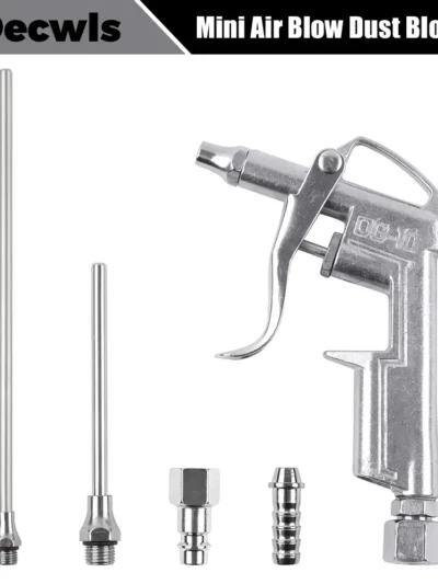 DG-10 Air Dust Blow Gun EU/JP Type Handheld Pneumatic Tool Dirt Cleaner Compressor Dust Blower for Automobile Engine Cleaning