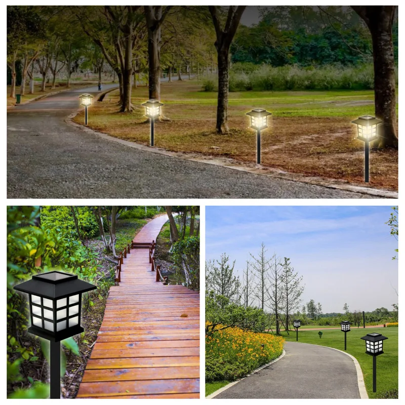 8 Pack Solar Pathway Garden Lights Outdoor Waterproof Landscape for Yard Patio Walkway Driveway Decor Solar Lawn Lamp Lighting - Image 11