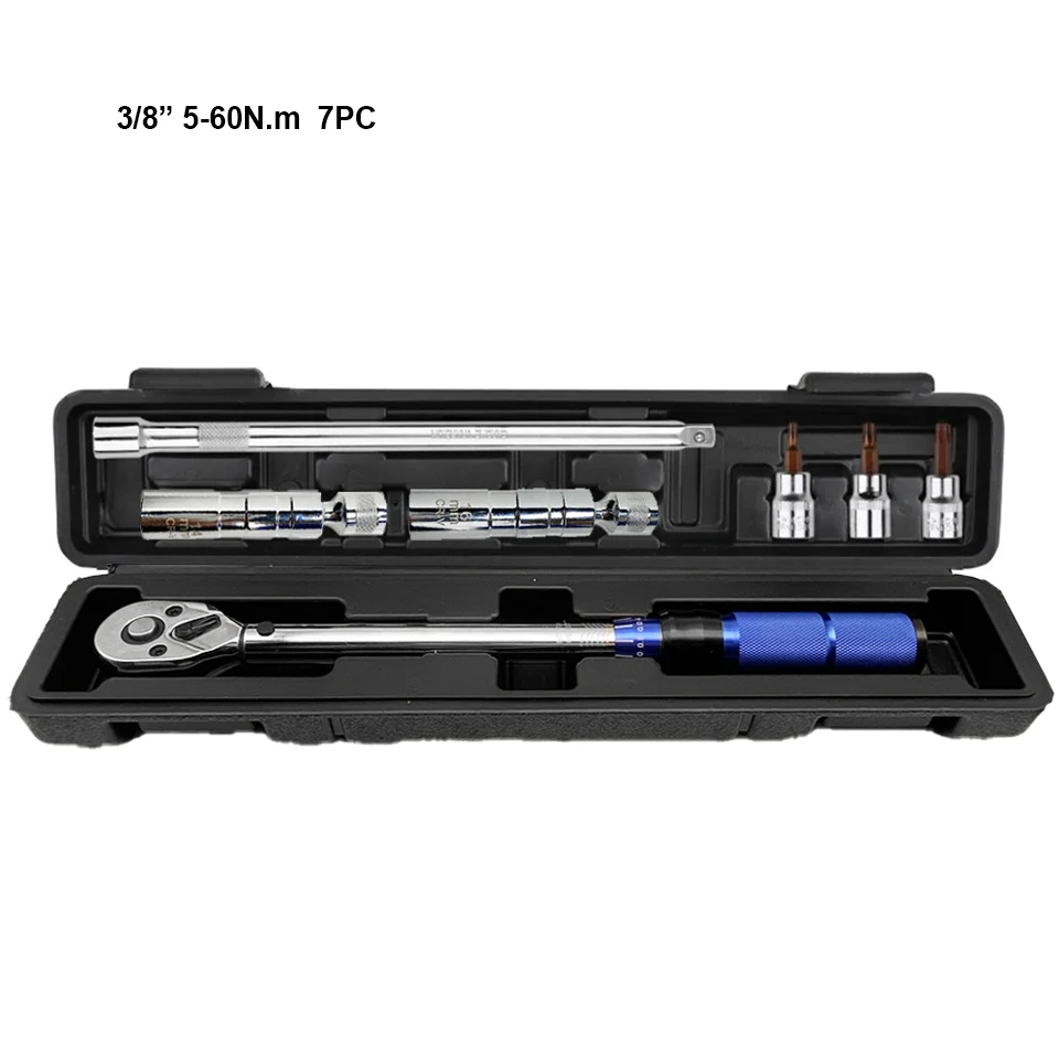 5-60N.m Torque Wrench 3/8 Inch Square Drive Torques Key ±3% High Precision Torque Wrench - Image 8
