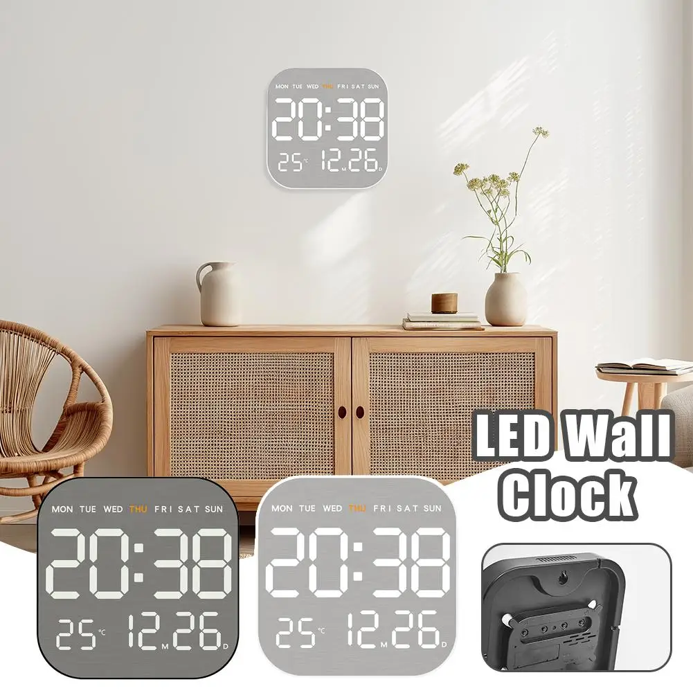 Mirror Brushed Finish Wall Clock Premium Feel Silent Wall Clock - Image 5