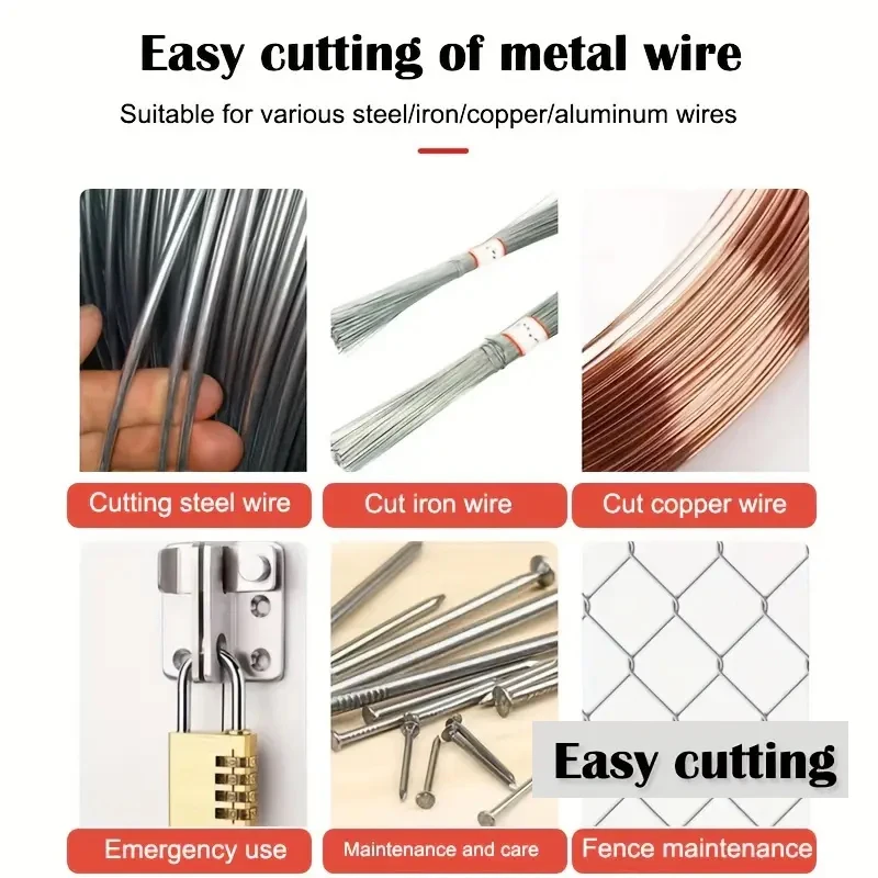 Mini Bolt Cutter Multitool Steel Wire Cutter Labor-saving Multi-functional Strong Cutting Iron Wire Wire Breaker Scissors Pliers - Image 6