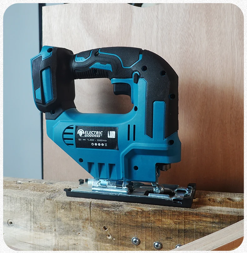 EG 3500RPM Cordless Electric Curved Saw 750W Rechargeable Electric Jig Saw Woodworking Cutting Power Tool for Makita 18V Battery - Image 18