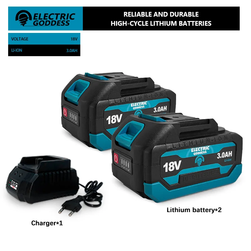 EG 3500RPM Cordless Electric Curved Saw 750W Rechargeable Electric Jig Saw Woodworking Cutting Power Tool for Makita 18V Battery - Image 9