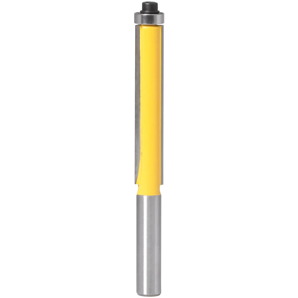 8mm Shank long blade flush bit Flush Trim Router Bit End Bearing For Woodworking Cutting Tool - Image 17