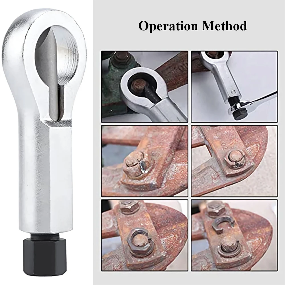 4pcs/1set Heavy-Duty Nuts Splitter Tools Set Nut Breaker Tool Durable Portable Manual Remover Extractor Hand Splitting Tool - Image 4