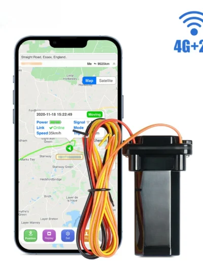 4G + 2GGPS Car Locator Electric Vehicle Tracker Car Anti-theft Tracker Waterproof ST-901L with Relay