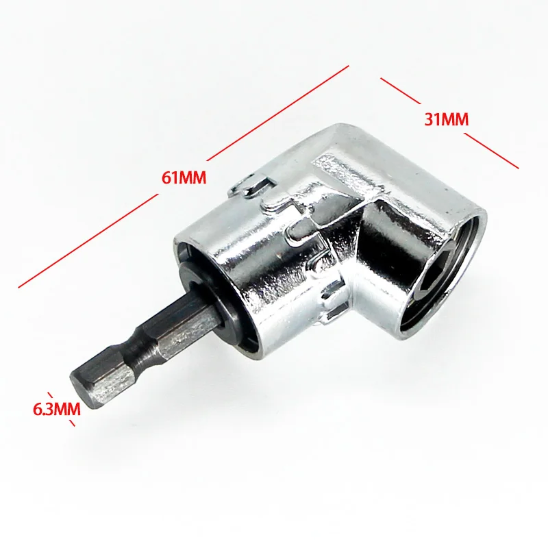 105 Degree Angle Screw Driver Socket Holder Adapter Adjustable Bits Nozzles for Screwdriver Bit Right Angle Head Screwdrivers - Image 13