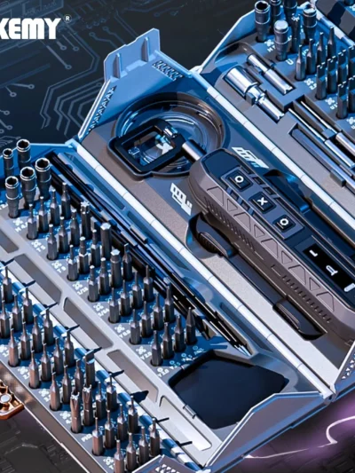 180 in 1 Precision Electric Screwdriver Set Magnetic Phillips Torx Hex Bits Repair Tools LED Equipment Power Tools Box Men Gift