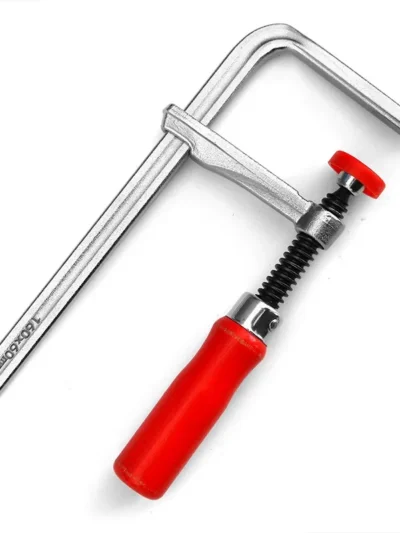 Allsome 120-300mm Wood Handle Guide Rail Clamps with Screw Action Arm  for Woodworking MFT Table and Cutting Track