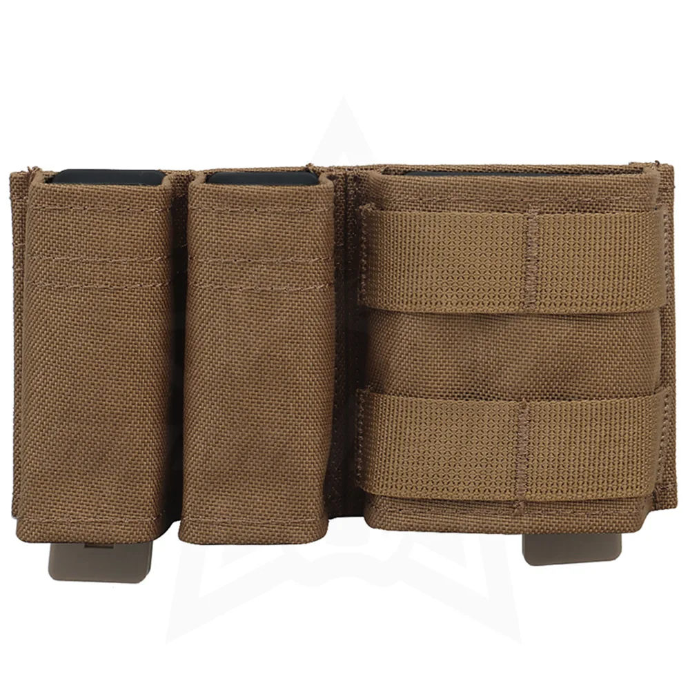 OPHIDIAN Double Dump Pouch, Flashlight Holster for 9mm 5.56 Mm, Magazine Pouch Molle Tool Bag, Safety IFAK Mag Pocket - Image 10