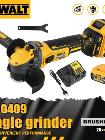 DEWALT DCG409 125mm Flat Head Angle Grinder Bare Machine Tool Cutting Machine 20v grinder