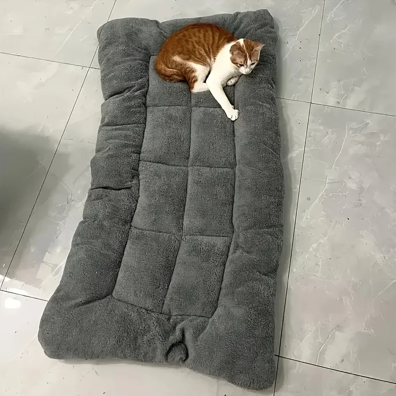Dog Pet Beds Extra Large Plush Dog Bed Sofa Thickened Super Soft Polyester Pet Mat Dog Crate - Image 10