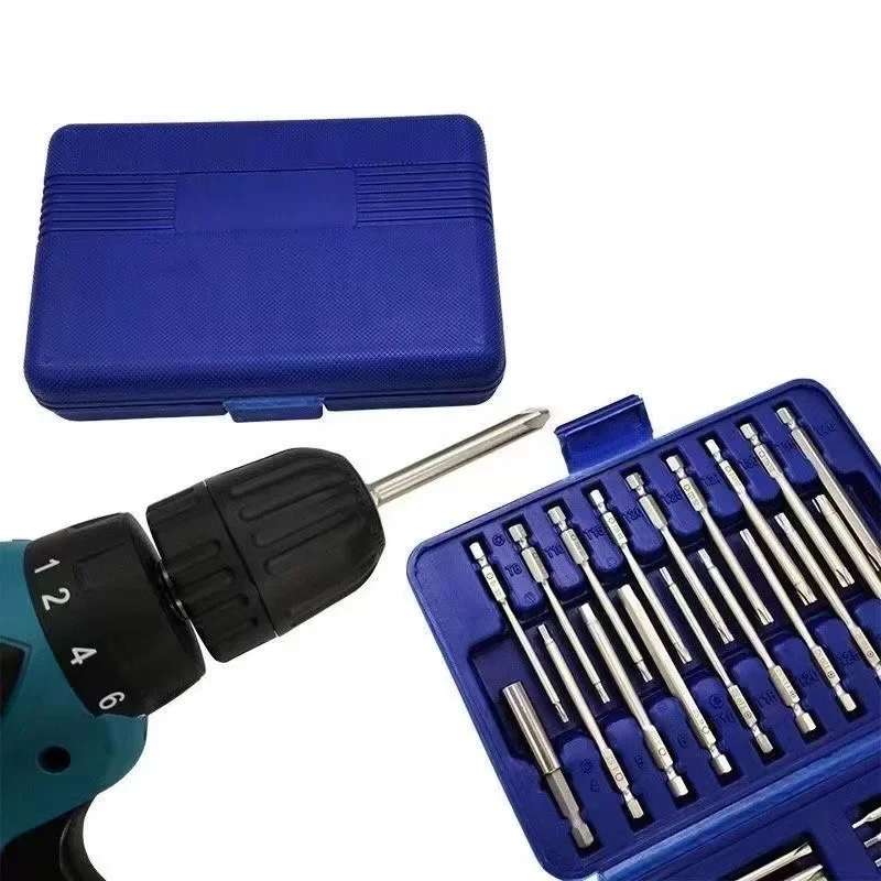 50 extra long screwdriver sets with 75mm safety screwdriver heads, Torx star shaped hexagonal wrench heads - Image 6