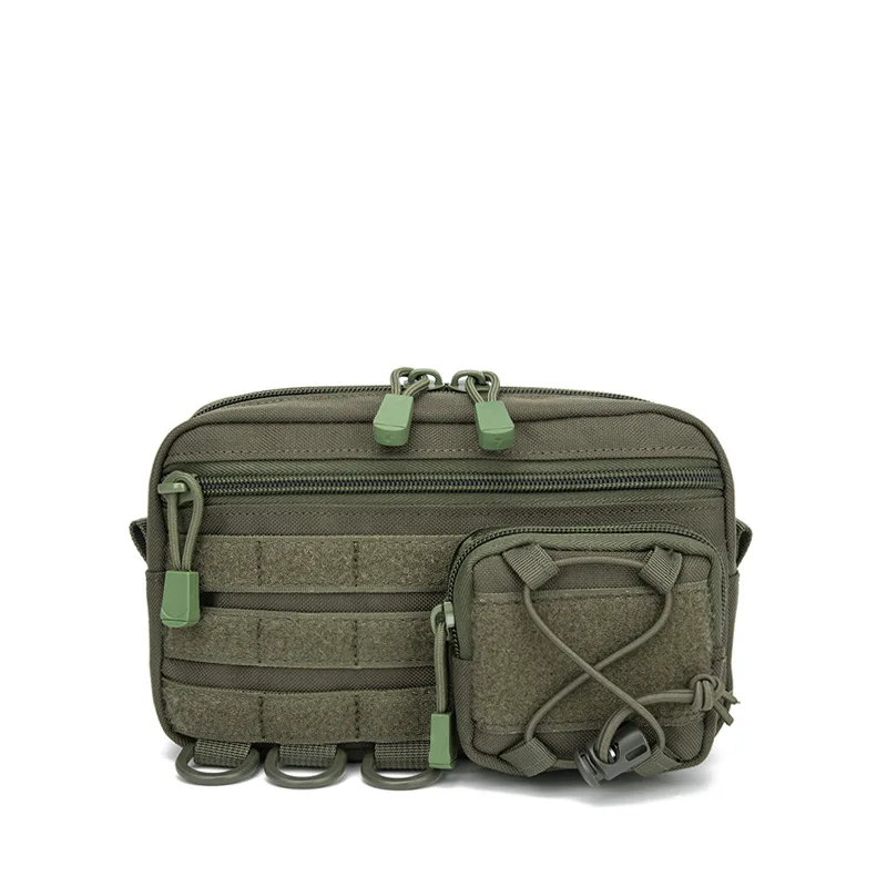 1000D EDC Pouch Molle Organizer Bag Utility EDC Tool Pouch Horizontal Modular Pouch Outdoor Waist Pack EMT Hunting Fanny Pack - Image 6