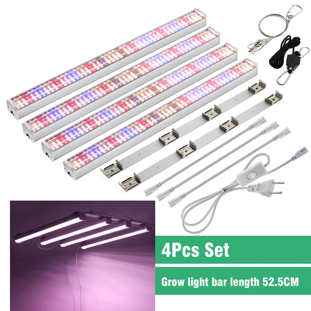 Full Spectrum Growth Lamp SMD2835 LED Lamp - Can Be Connected in Multiple Rows Greenhouse Flower Supplementary Light - Image 10