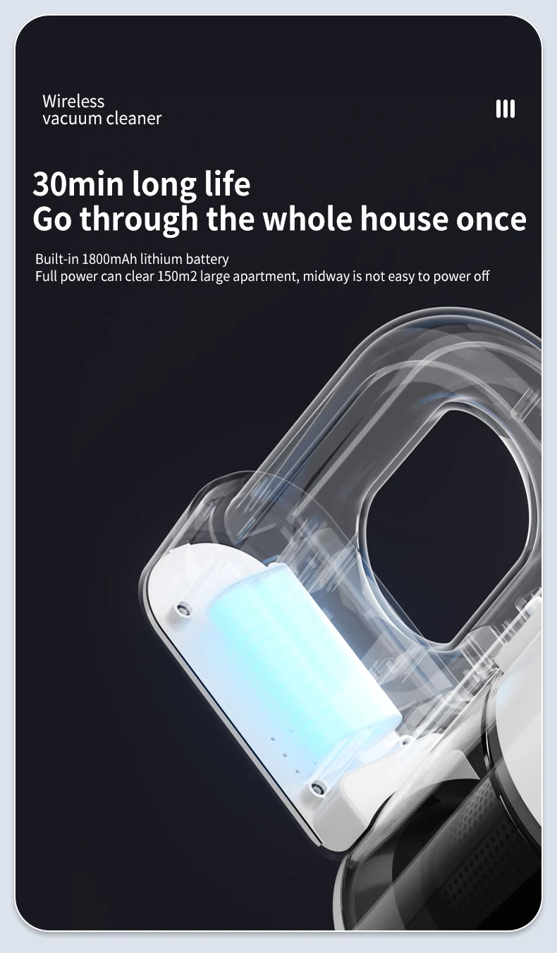 Multifunction Wireless Handheld Vacuum Cordless Handheld Vacuum Chargeable - Image 20